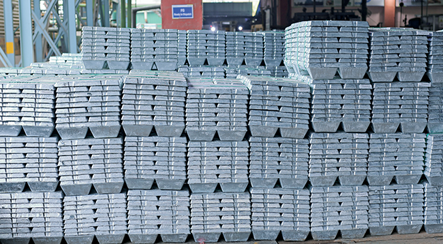 Zinc ingots placeholder image